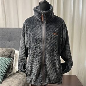 Columbia Plush Sherpa Fleece Jacket - size Large